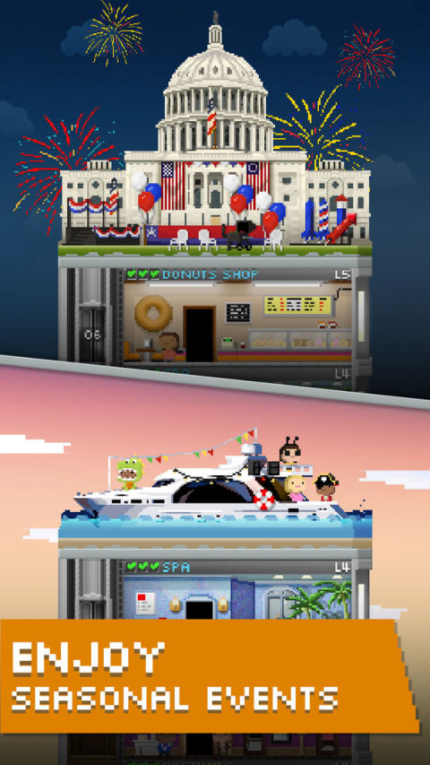 Tiny Tower: 8 Bit Retro Tycoon