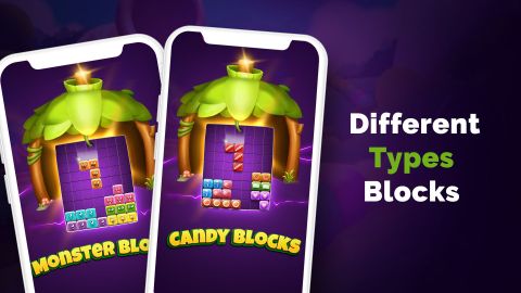 Block Game - Jewel,Wood Puzzle