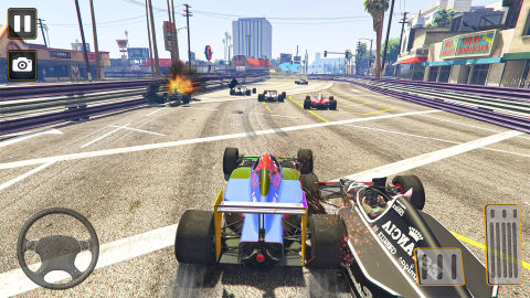 Stunt Formula Car Racing Game