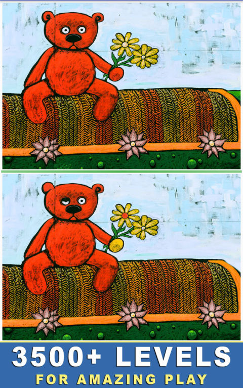 找到差異遊戲 - 找到500張照片