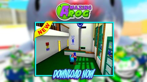 Amazing Frog Fight Shark - Game Adventure