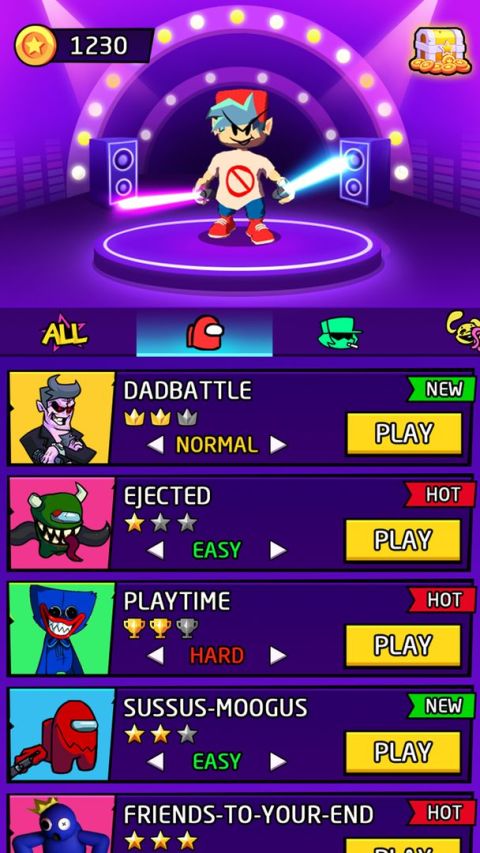 FNF Blade Dash : Funkin Night