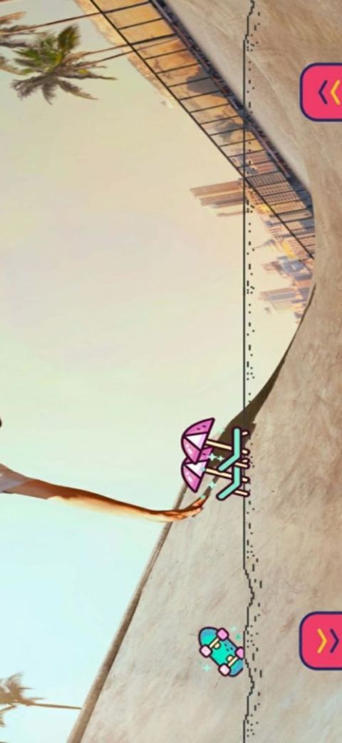 An extraord skatepark