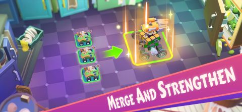 Idle Toy Crash: Kitchen Robber