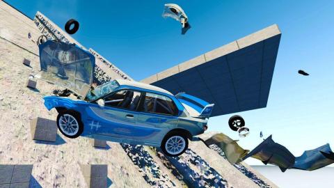 beamng 駕駛 死亡 樓梯 汽車 速度 緊急