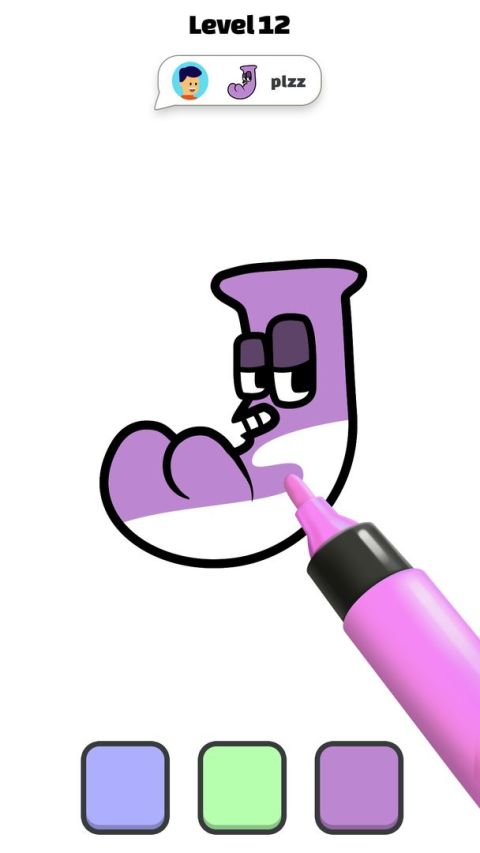 Coloring Alphabet Lore