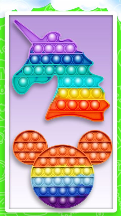 simple dimple pop it - Fidget Cubes Sensory Toys