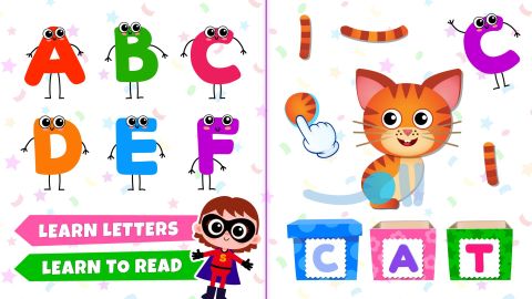 Learn to Read! Bini ABC games!
