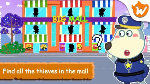 Wolfoo Police And Thief Game