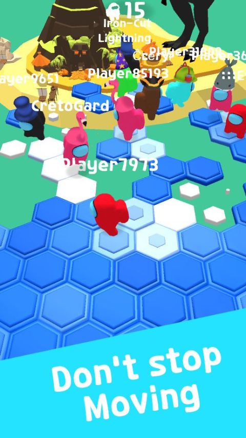 Fall Imposter. io - survival stickman