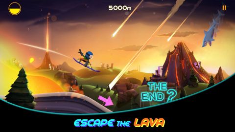 熔岩滑板大冒險