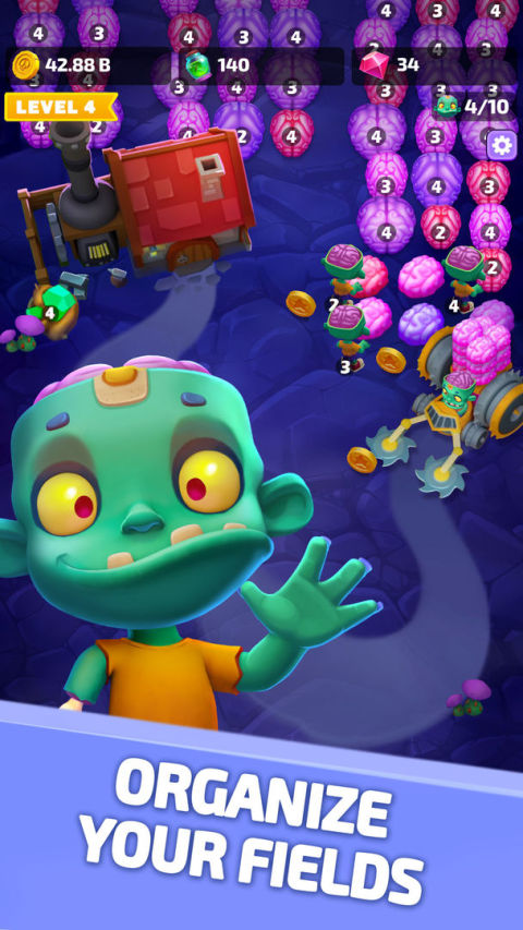 Zombie Fields: Idle Tycoon