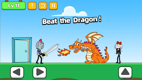 Brave Stickman: Love Rescue