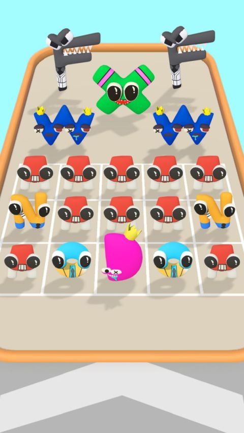 Merge Alphabet: 3D Run