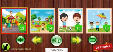 Kid Universe Puzzles