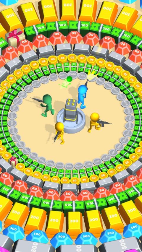 Coin Shooting: Merge Hero