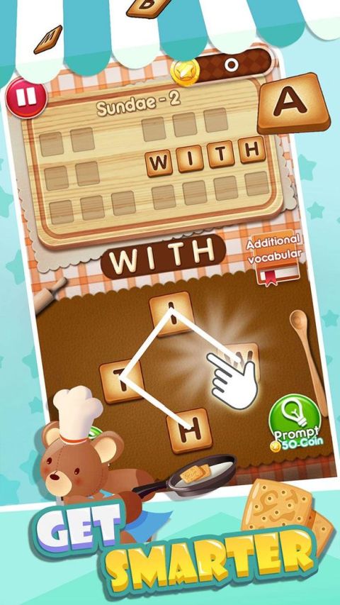 Word Game - Bear Bakery