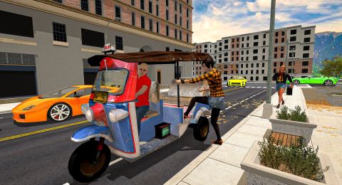 篤篤汽車人力車司機