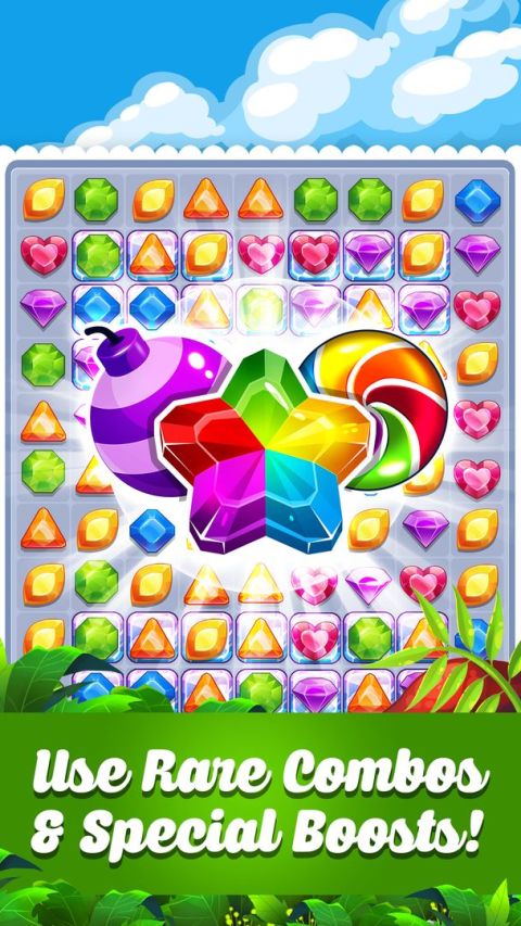 Addictive Gem - Match 3 Games