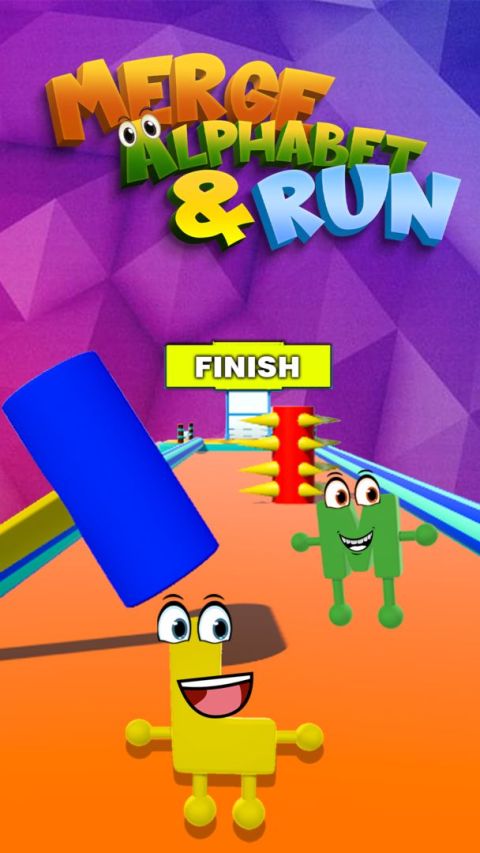 Merge Alphabet: Lore Run 3d