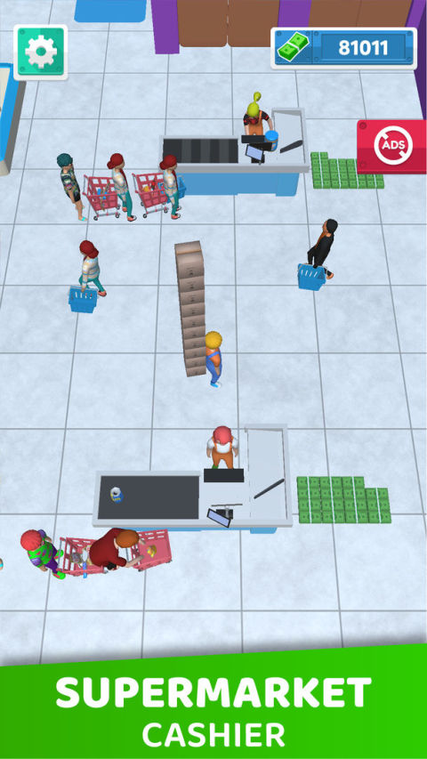 Supermarket Cashier Idle Tycon