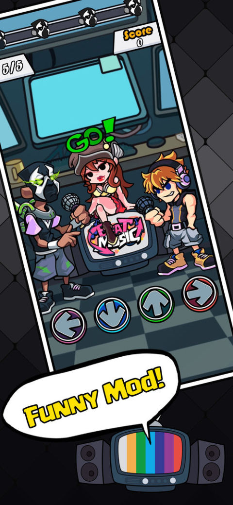 FNF Beat Battle Full Mod Fight