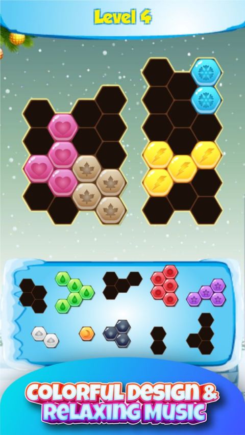Hexa Blocks - Solve Puzzle