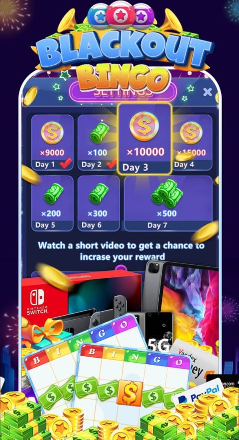 Bingo Blackout Cash Casino