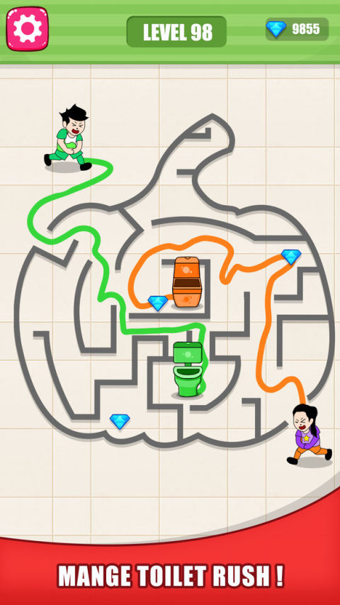 Path To Toilet - Draw The Line