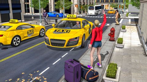 US Offroad Taxi Driving Games