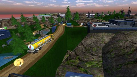 Oil Tanker Truck Driving game