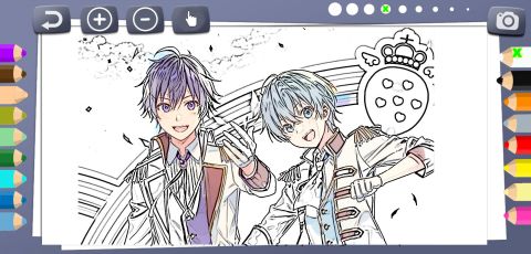 すとぷり塗り絵