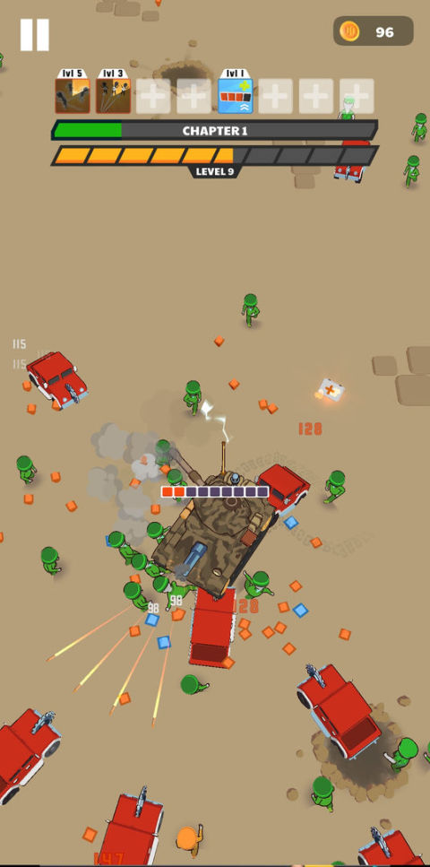 Tank Survival: Blitz War