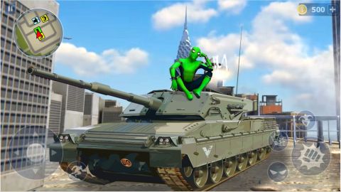 Spider Rope Hero: Ninja Gangster Crime Vegas City