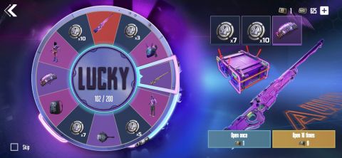 Crate Simulator for PUBGM