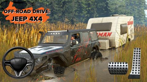 Off-road Drive: Jeep 4x4