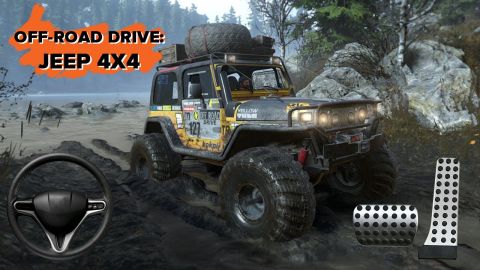 Off-road Drive: Jeep 4x4