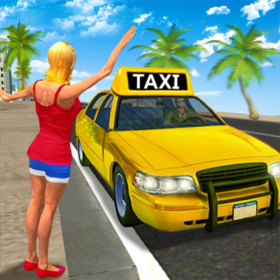 City Taxi Driving Sim 2020: Free Cab Driver Games