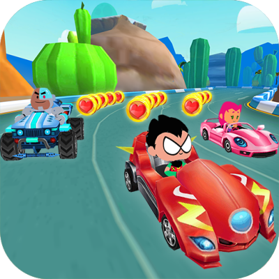 Titans Go Race - Hero Teens Adventure