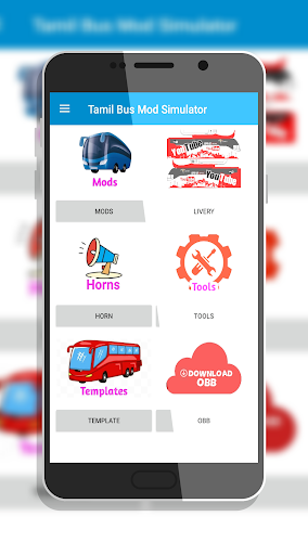 Tamil Bus Mod Livery | Indonesia Bus Simulator