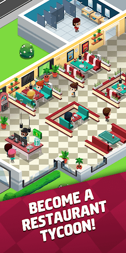Idle Restaurant Tycoon - Empire Cooking Simulator