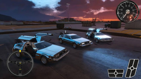 Parking Series Delorean - DMC Future Stunts