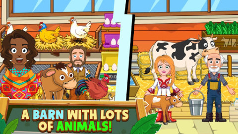 My Town : Farm Life Animals Game
