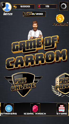 Carrom Board 3D: Multiplayer Pool Game