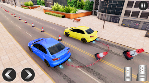 Chained Car Racing 2020: Chained Cars Stunts Games