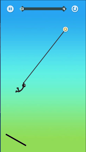 Super Hero Hook: Stickman Rope Swing
