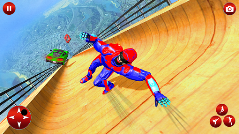 Robot Superhero Speed Light Hero