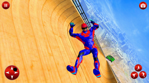 Robot Superhero Speed Light Hero