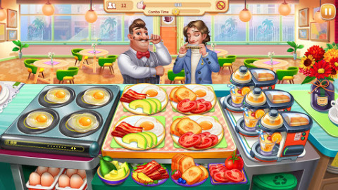 My Restaurant: Crazy Cooking Madness Game