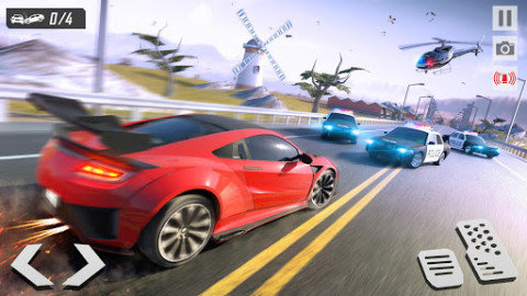 Highway Racing Police Car Chase: Cop Simulator